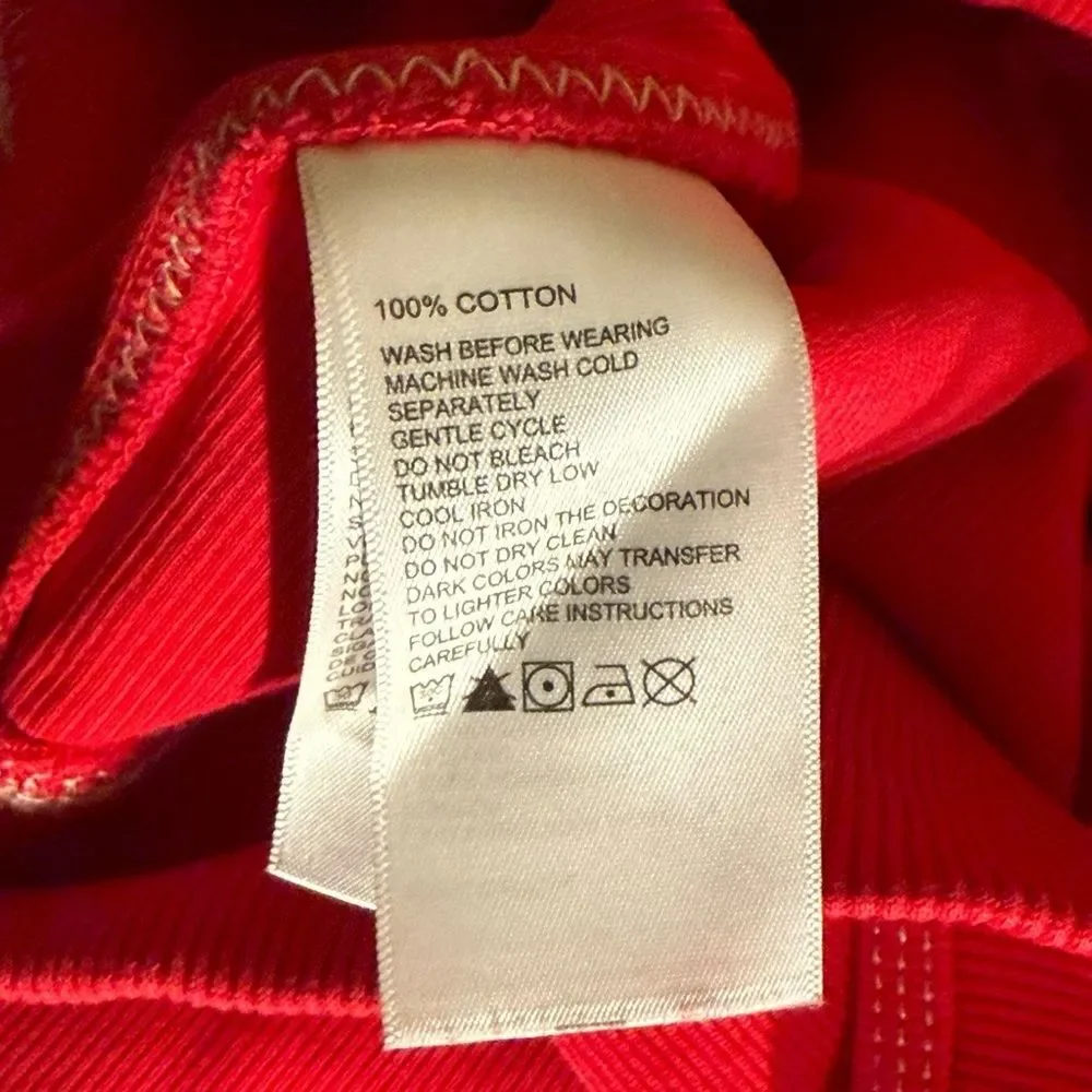 Tommy Bahama Men's 1/4 Zip Up Cotton Sweater in Vibrant Red Size Large